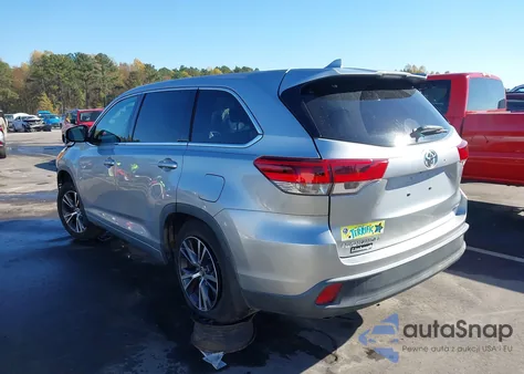 2018 Toyota Highlander Le Plus from USA, damaged, VIN 5TDBZRFH0JS908298